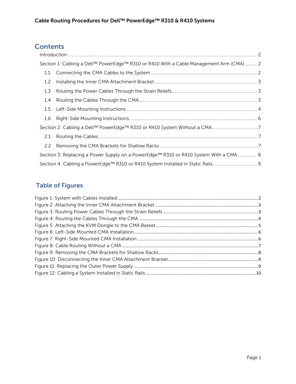 Dell PowerEdge Rack Enclosure 2420 User Manual | Page 3 / 12