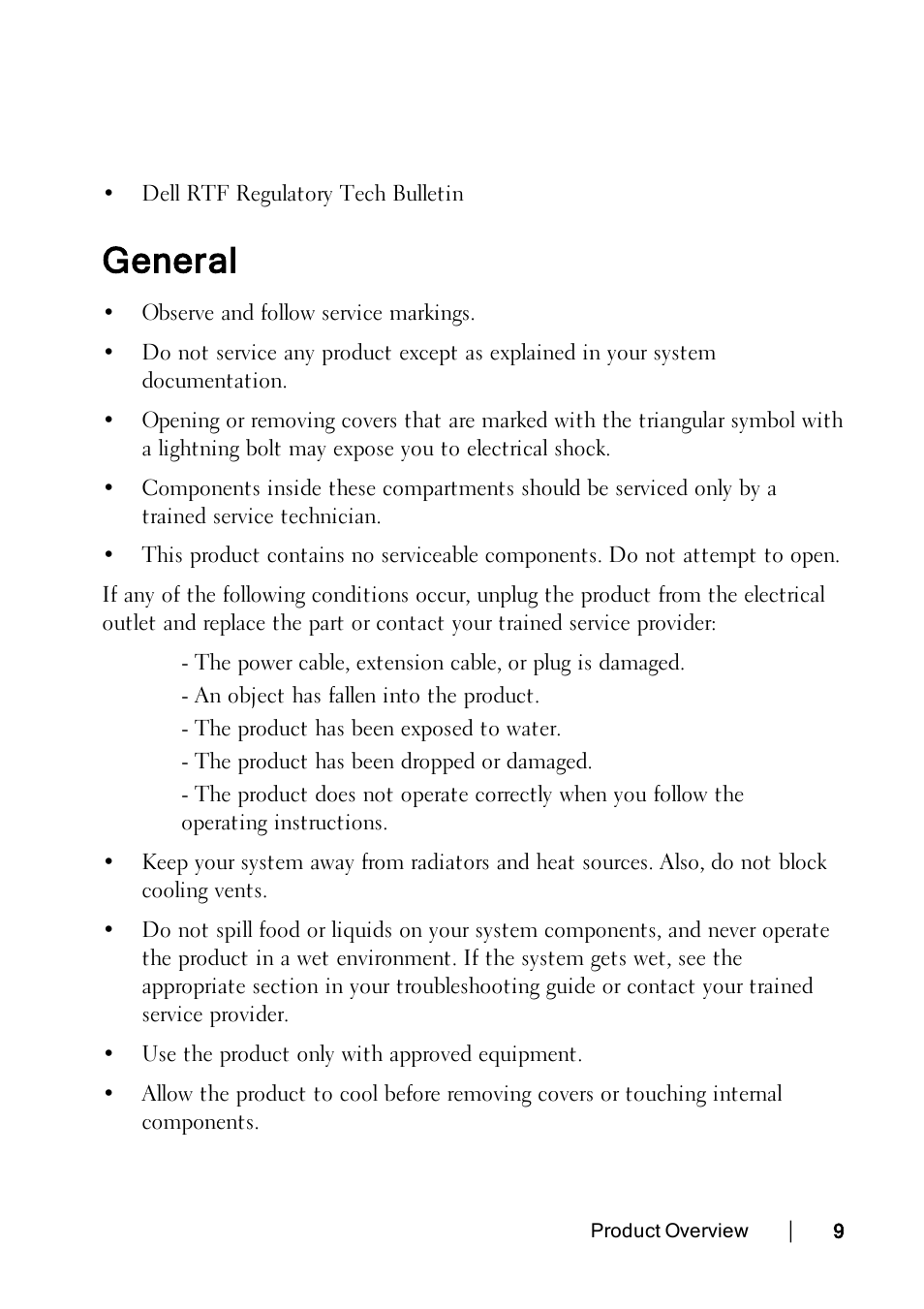 General | Dell KVM 2162DS User Manual | Page 19 / 188