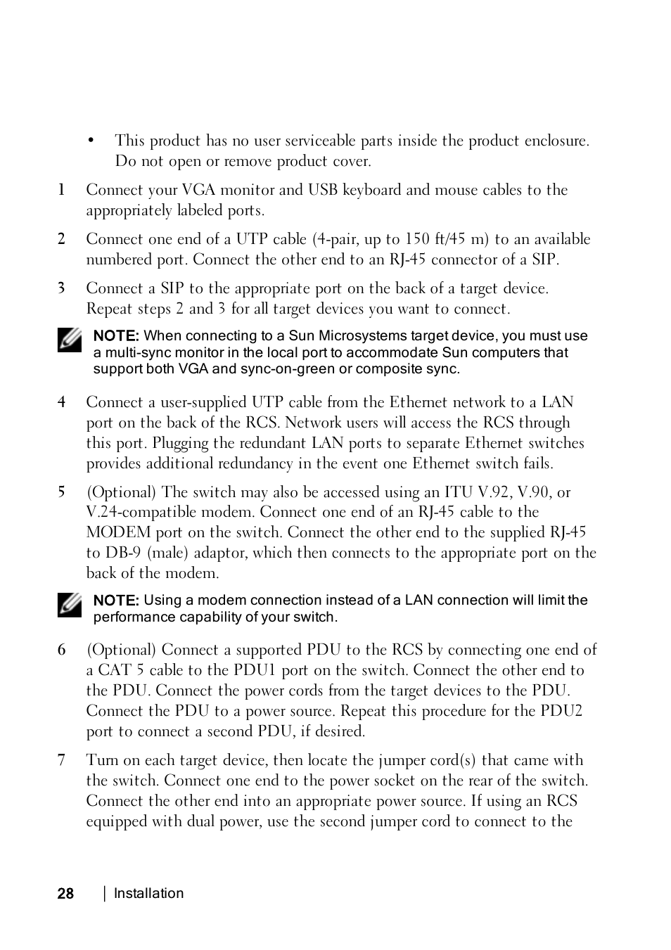 Dell KVM 2162DS User Manual | Page 38 / 188