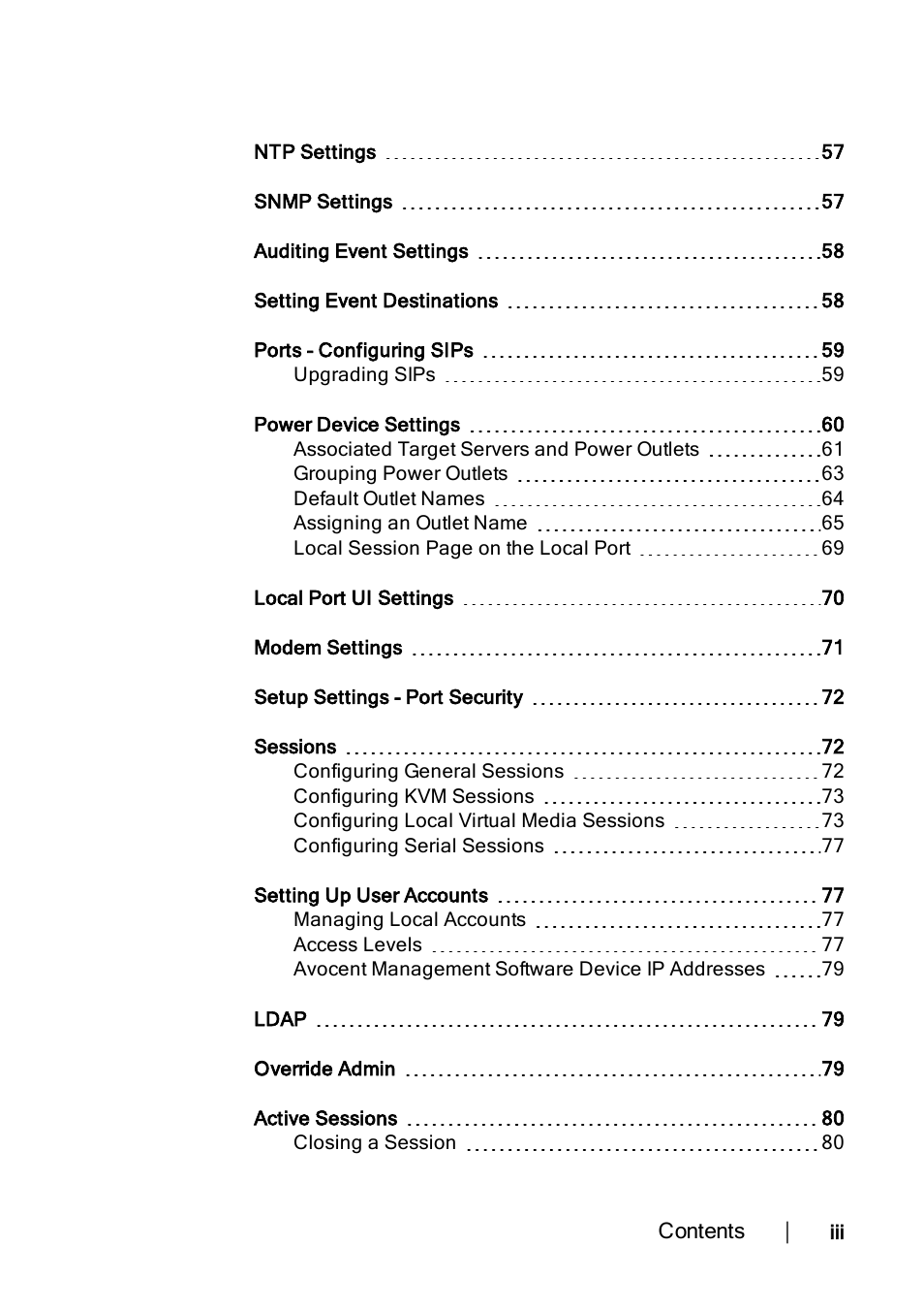 Dell KVM 2162DS User Manual | Page 5 / 188