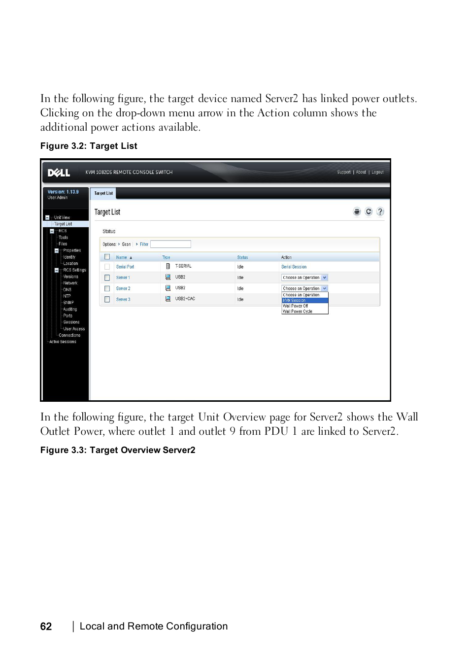 Dell KVM 2162DS User Manual | Page 72 / 188