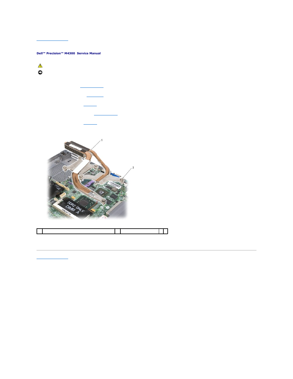 Processor thermal-cooling assembly | Dell Precision M4300 (Mid 2007) User Manual | Page 13 / 42