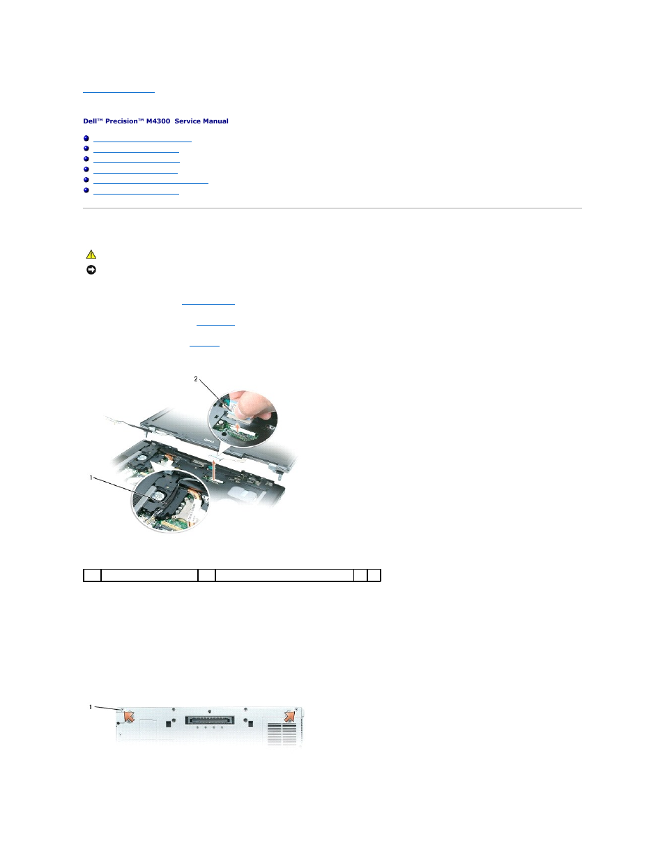 Display assembly, Removing the display assembly | Dell Precision M4300 (Mid 2007) User Manual | Page 14 / 42