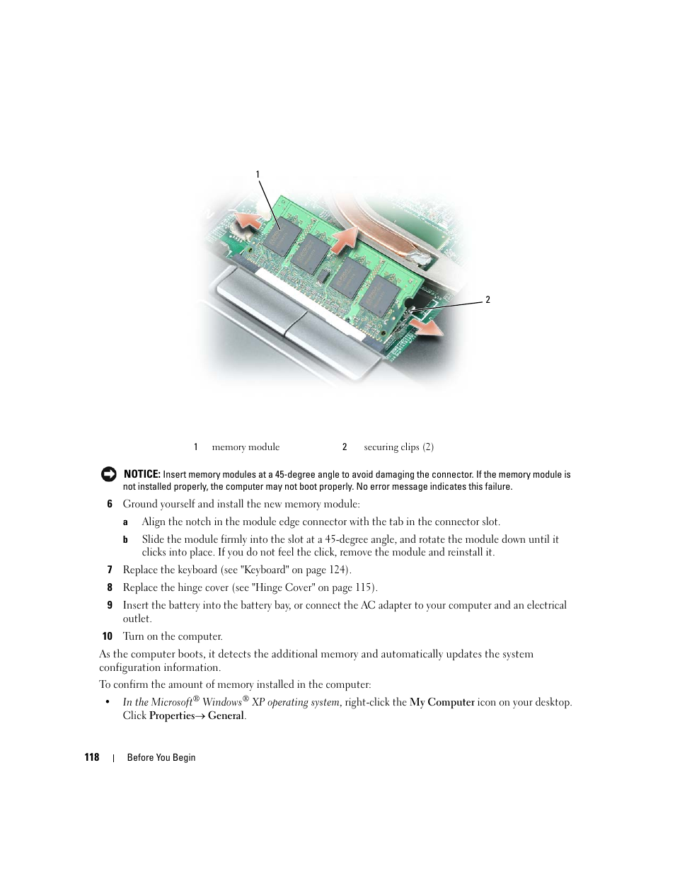 Dell Latitude D531 (Mid 2007) User Manual | Page 118 / 162