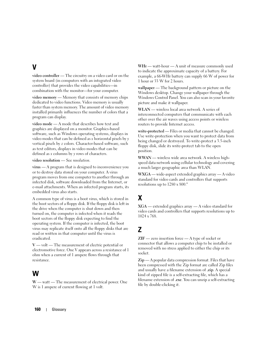 Dell Latitude D531 (Mid 2007) User Manual | Page 160 / 162