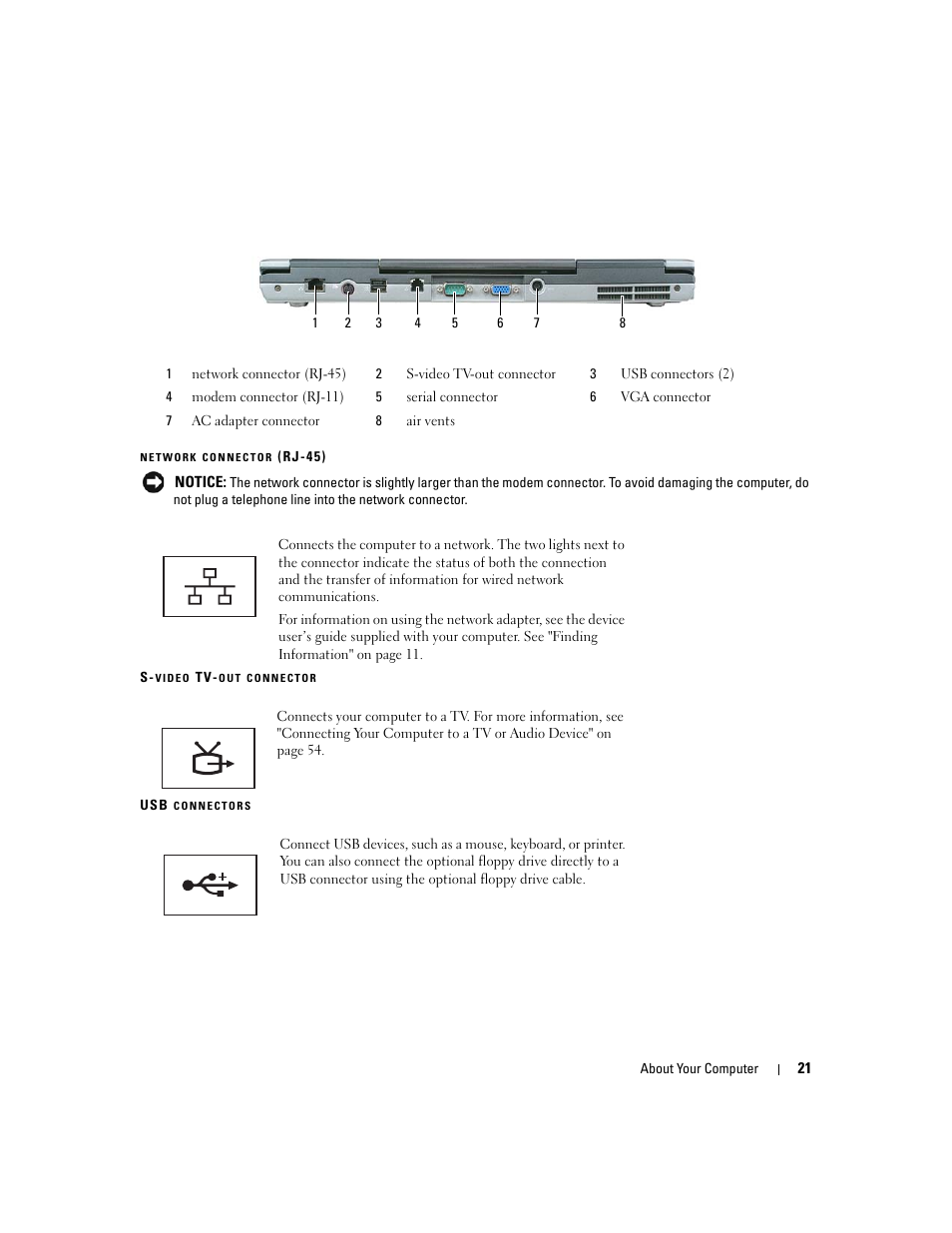 Dell Latitude D531 (Mid 2007) User Manual | Page 21 / 162