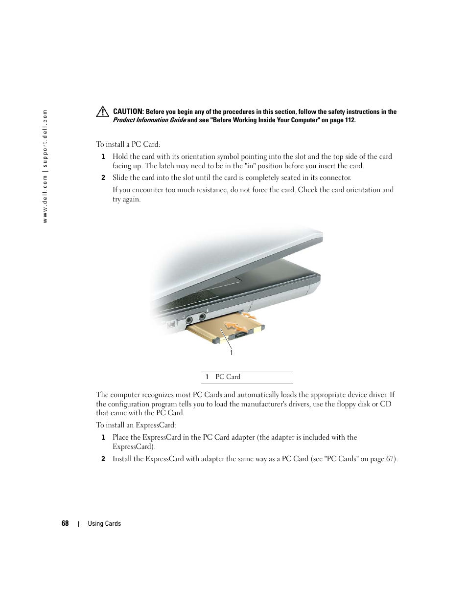 Dell Latitude D531 (Mid 2007) User Manual | Page 68 / 162