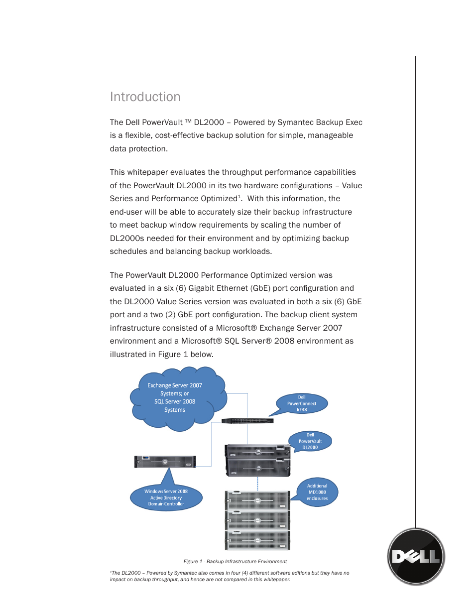 Introduction | Dell PowerVault DL2100 User Manual | Page 2 / 9