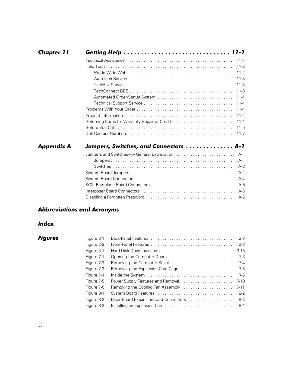 Dell PowerEdge 2450 User Manual | Page 6 / 166