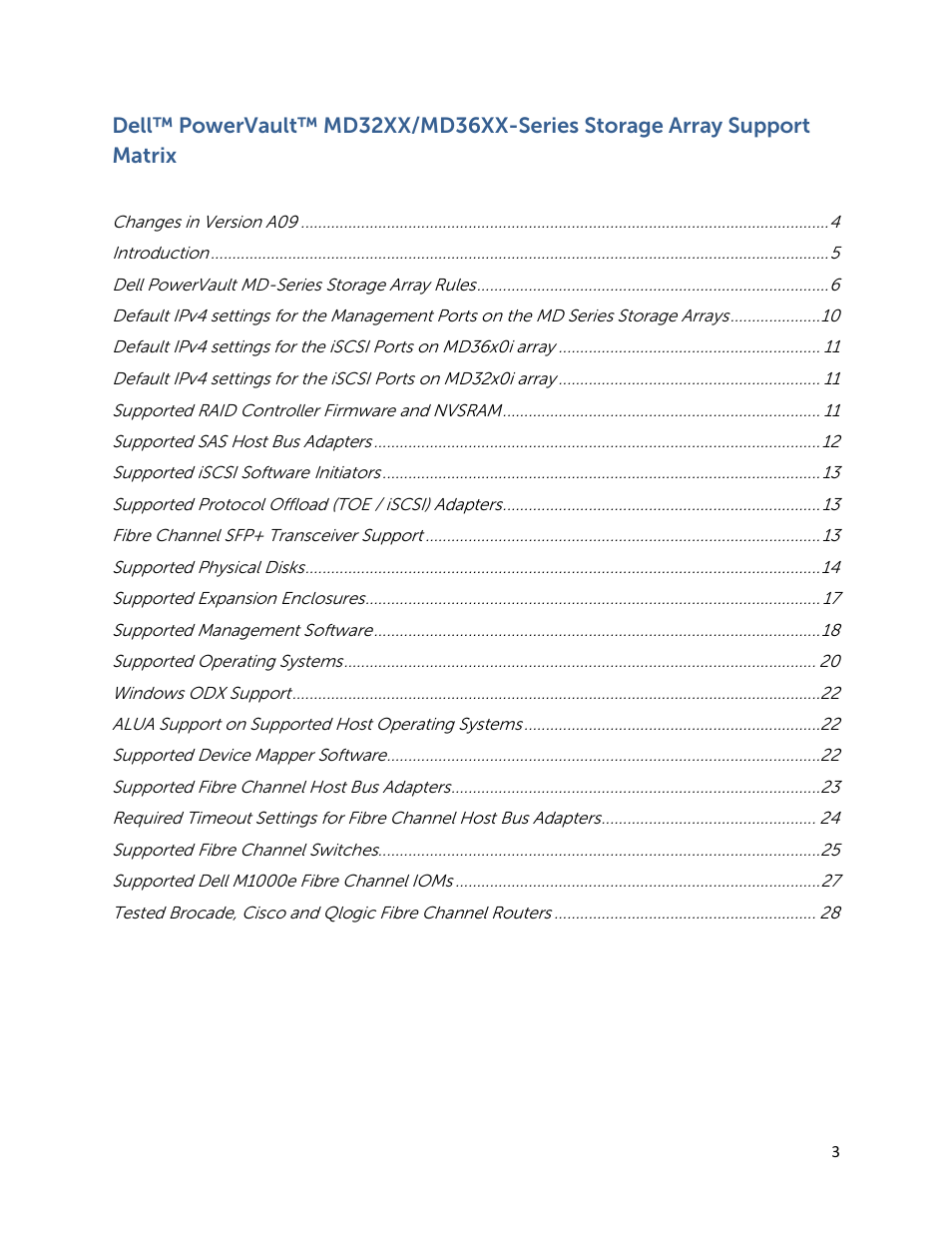 Dell PowerVault MD3260 User Manual | Page 3 / 28