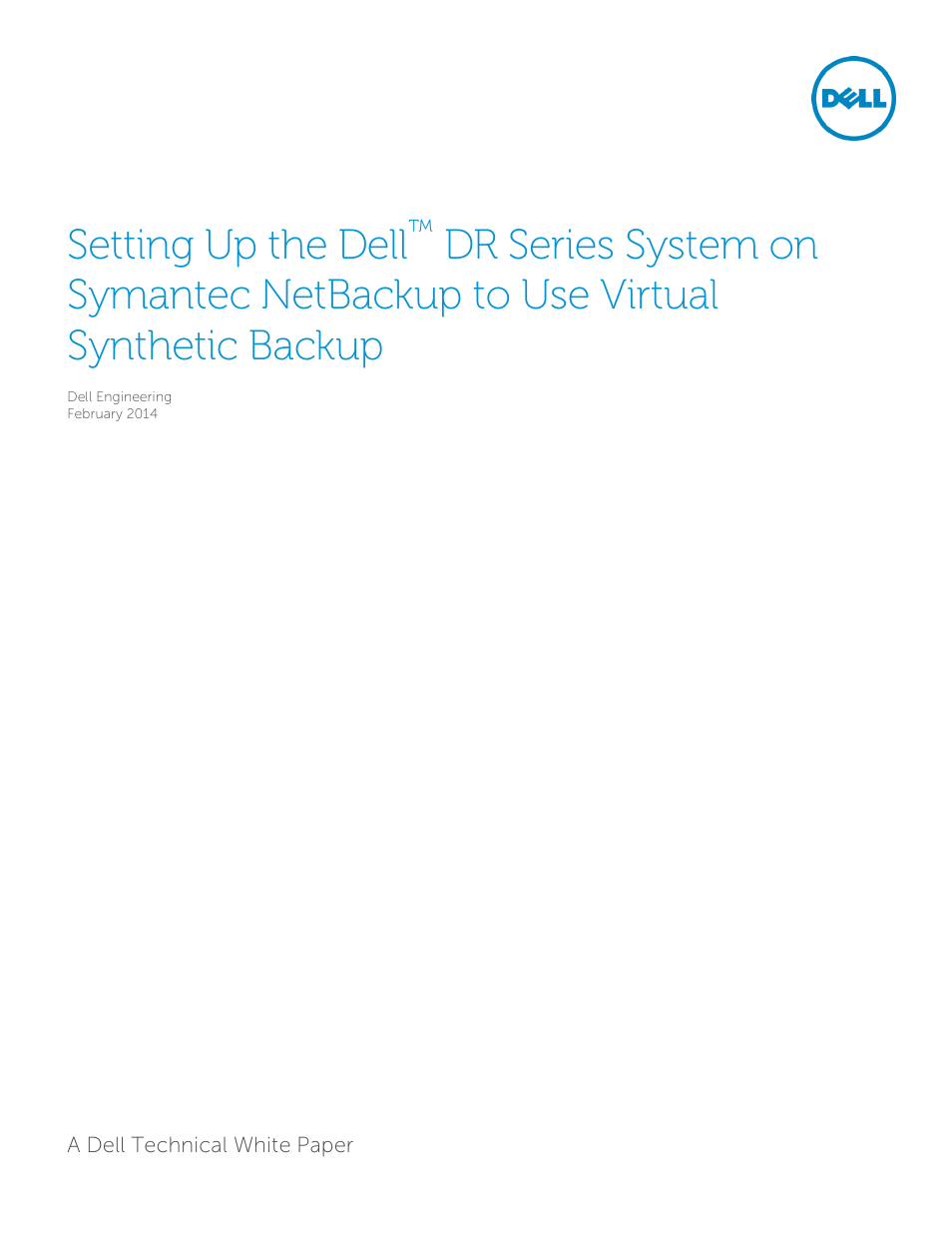 Dell PowerVault DR4100 User Manual | 30 pages