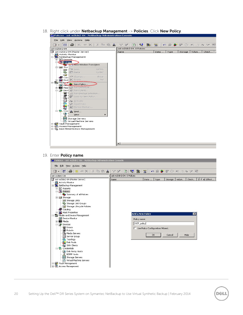 Dell PowerVault DR4100 User Manual | Page 20 / 30