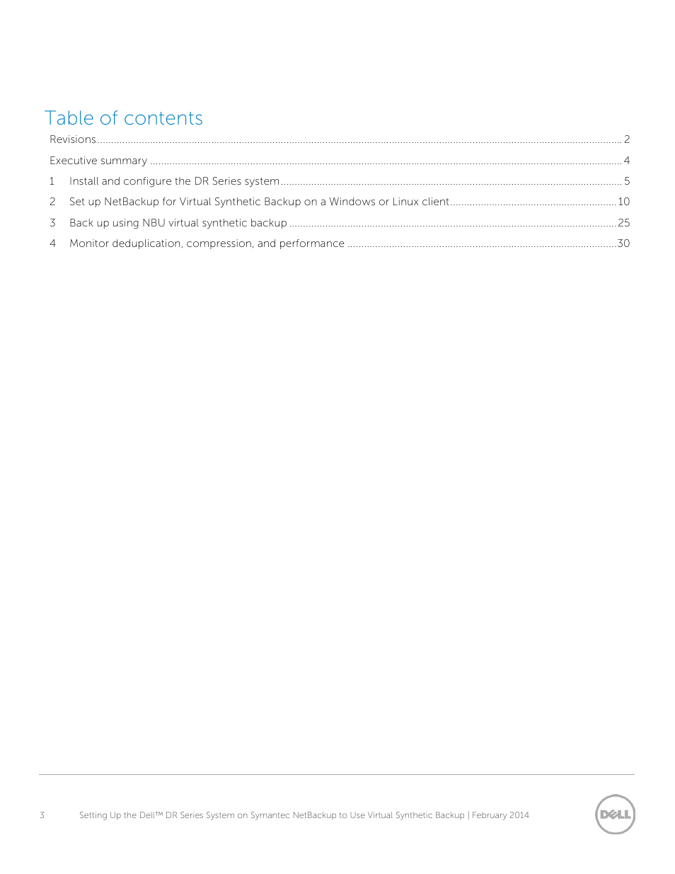 Dell PowerVault DR4100 User Manual | Page 3 / 30