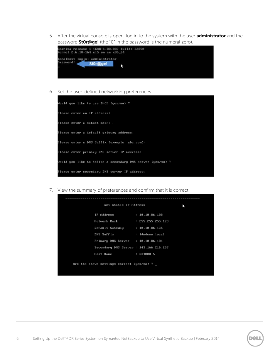 Dell PowerVault DR4100 User Manual | Page 6 / 30