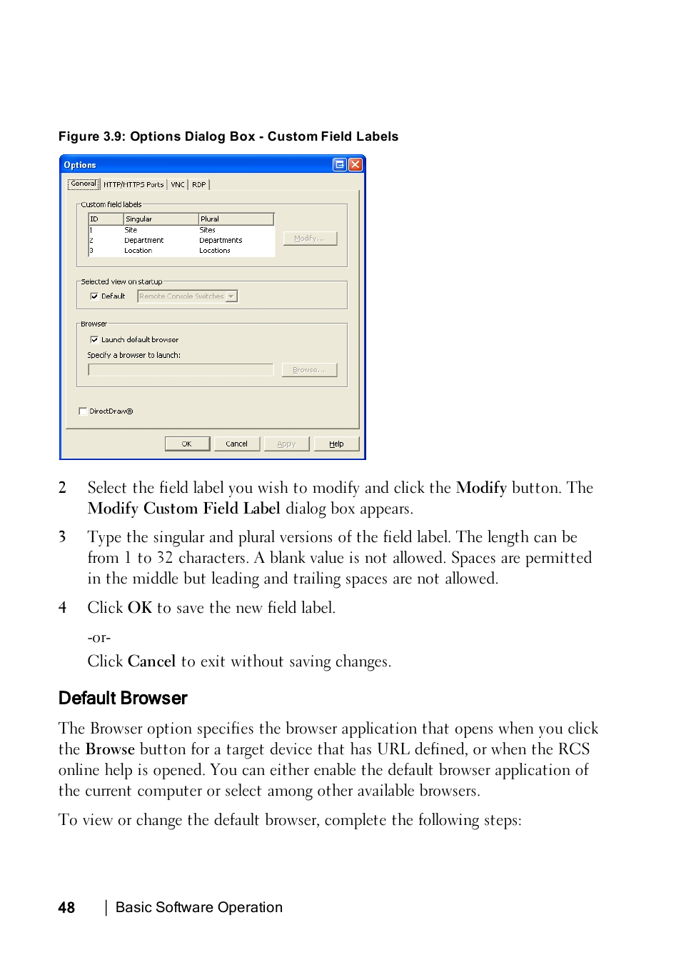 Default browser | Dell KVM 2162DS User Manual | Page 48 / 114