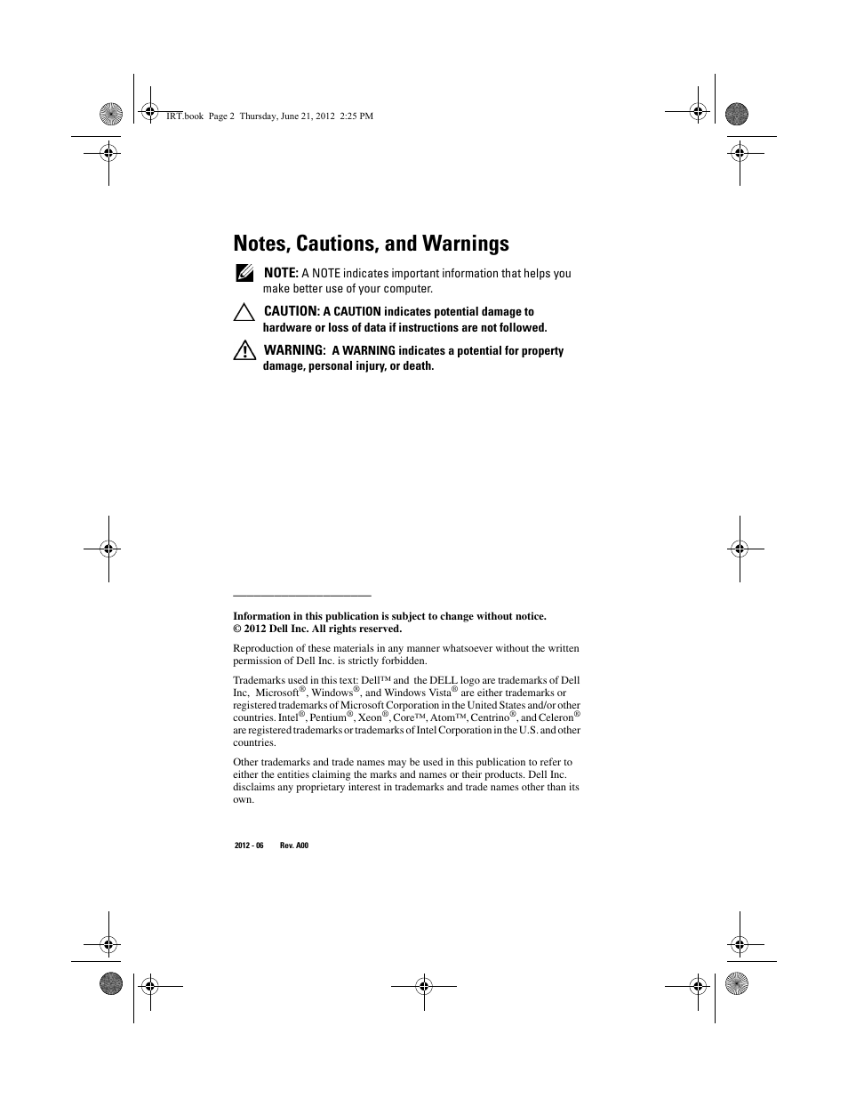 Dell Latitude E6430s (Mid 2012) User Manual | Page 2 / 40