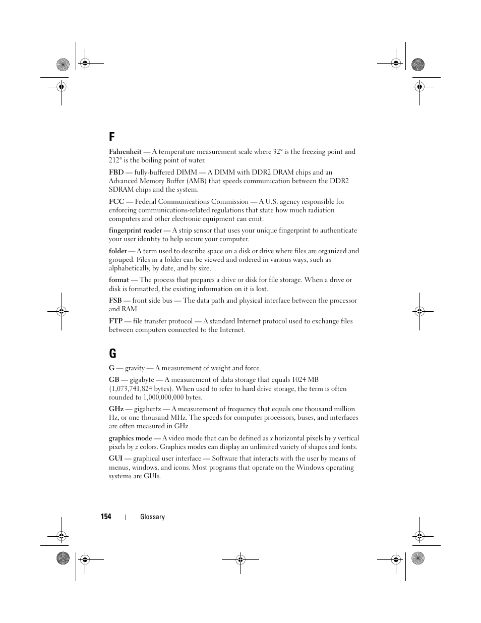 Dell Vostro 500 (Mid 2009) User Manual | Page 154 / 170