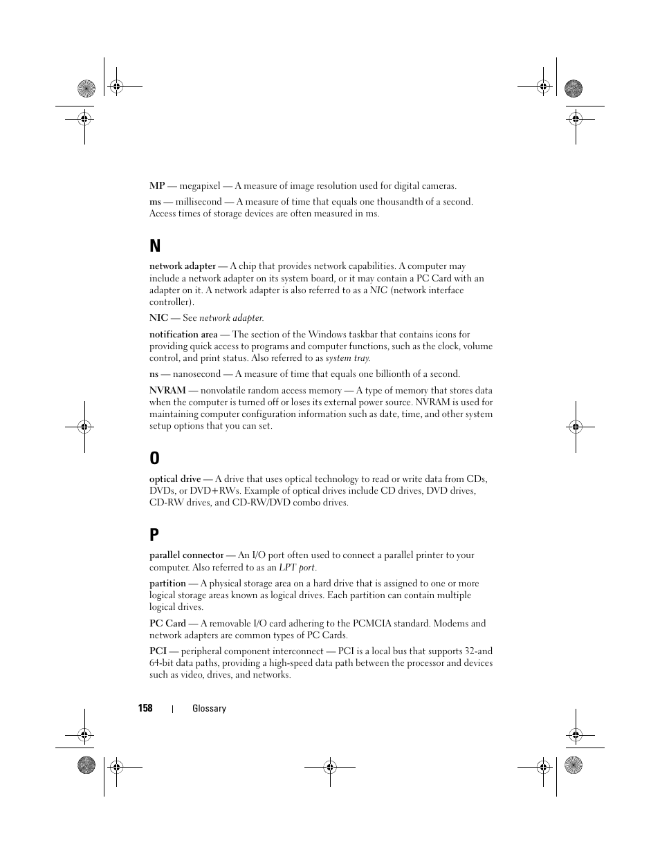 Dell Vostro 500 (Mid 2009) User Manual | Page 158 / 170