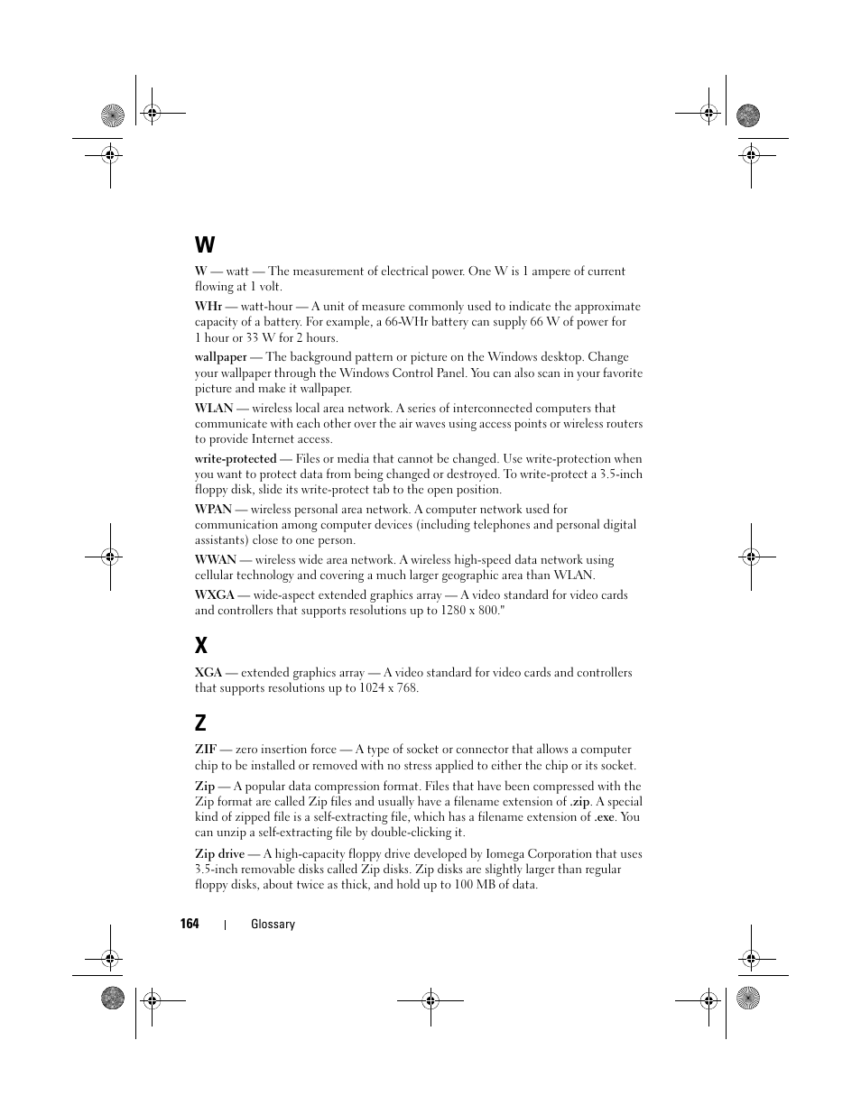 Dell Vostro 500 (Mid 2009) User Manual | Page 164 / 170