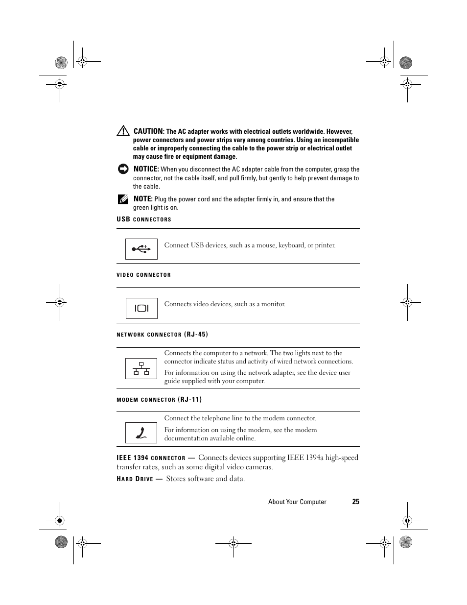 Dell Vostro 500 (Mid 2009) User Manual | Page 25 / 170