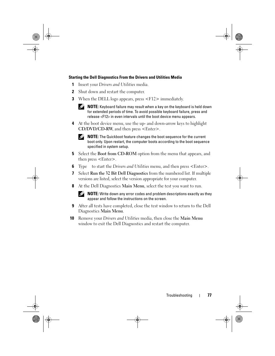 Dell Vostro 500 (Mid 2009) User Manual | Page 77 / 170