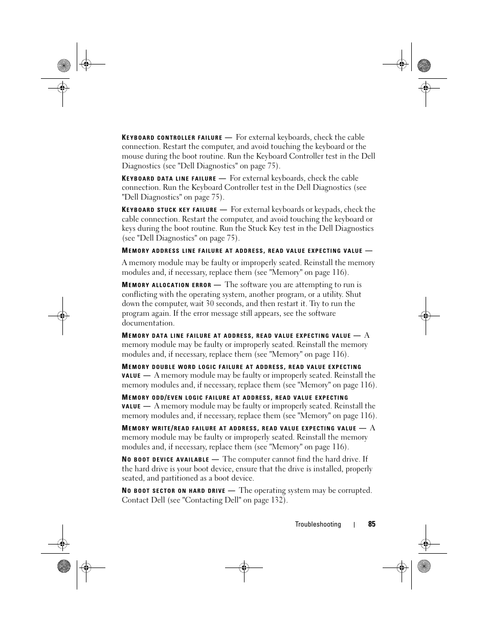 Dell Vostro 500 (Mid 2009) User Manual | Page 85 / 170