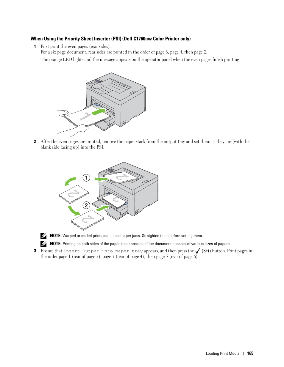 Dell C1760NW Color Laser Printer User Manual | Page 167 / 240