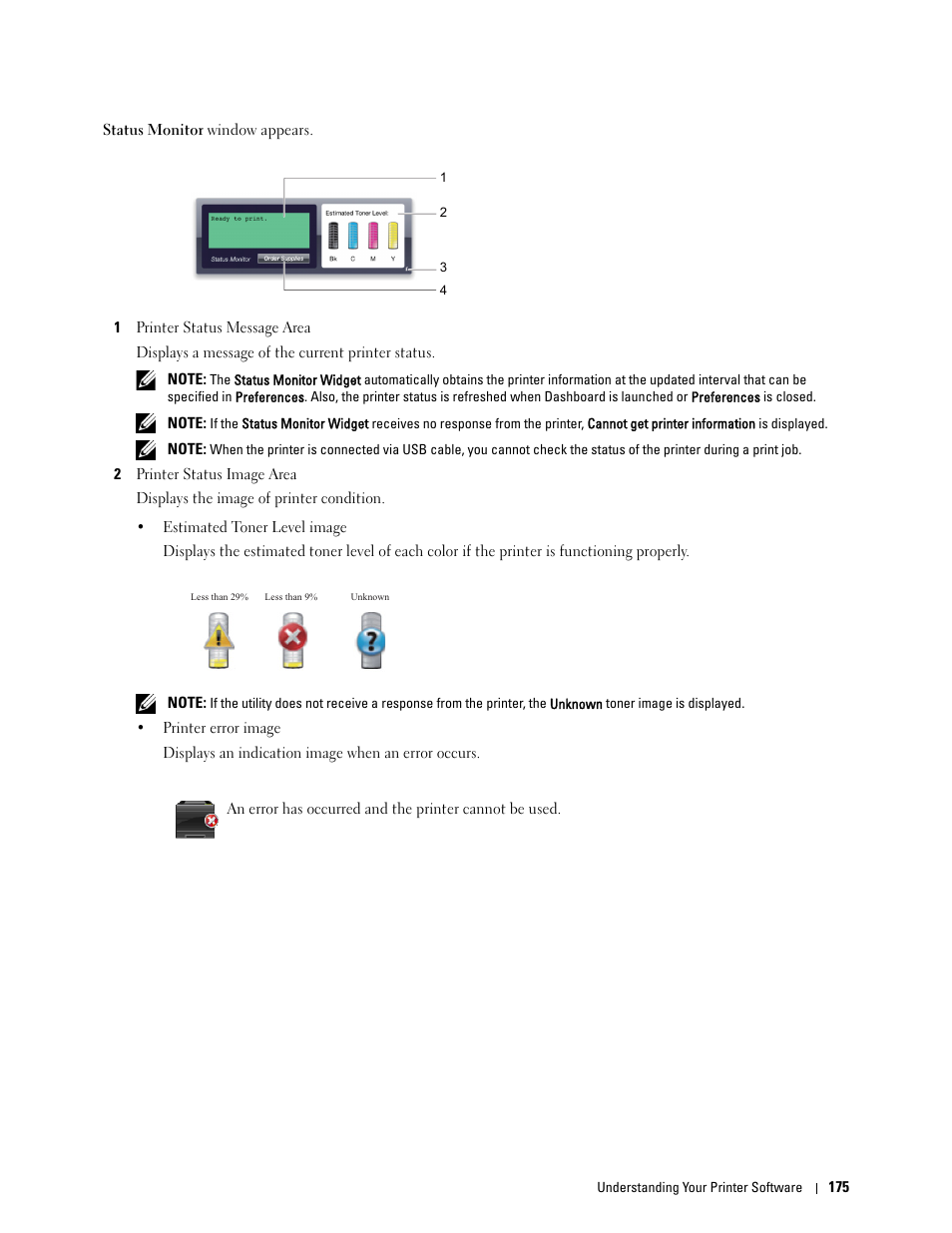 Dell C1760NW Color Laser Printer User Manual | Page 177 / 240