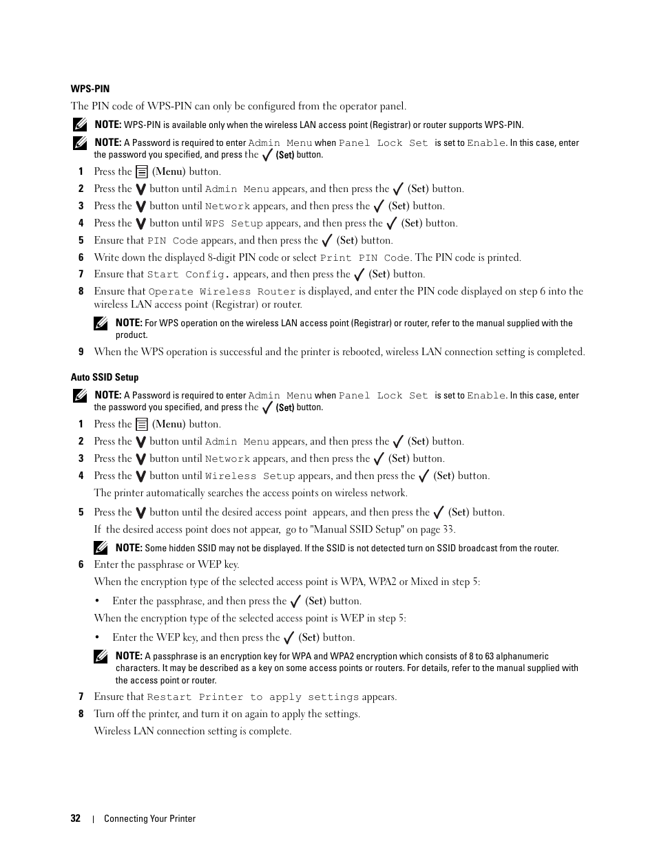 Dell C1760NW Color Laser Printer User Manual | Page 34 / 240