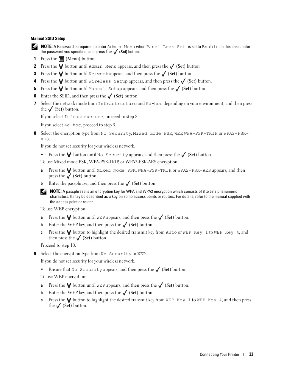 Dell C1760NW Color Laser Printer User Manual | Page 35 / 240