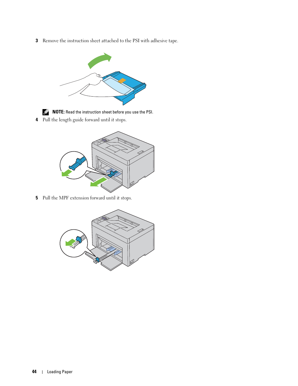 Dell C1760NW Color Laser Printer User Manual | Page 46 / 240