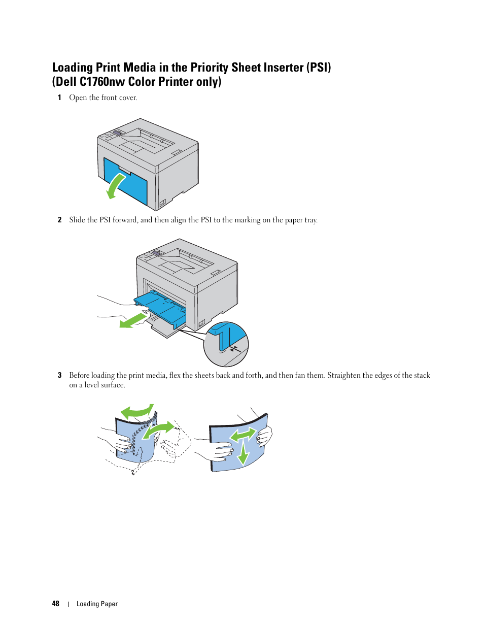 Dell C1760NW Color Laser Printer User Manual | Page 50 / 240