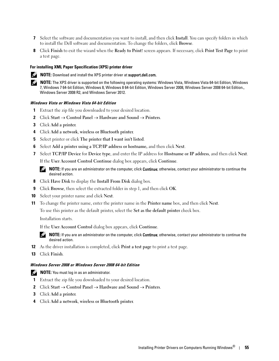 Dell C1760NW Color Laser Printer User Manual | Page 57 / 240