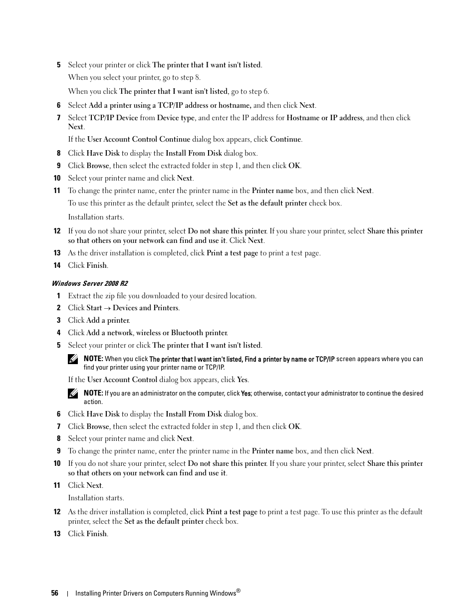 Dell C1760NW Color Laser Printer User Manual | Page 58 / 240