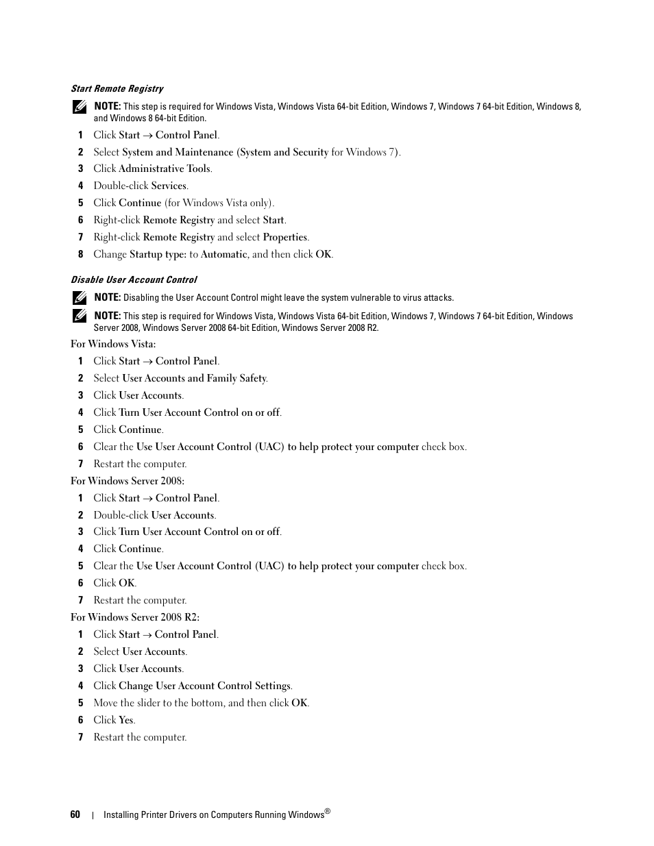 Dell C1760NW Color Laser Printer User Manual | Page 62 / 240