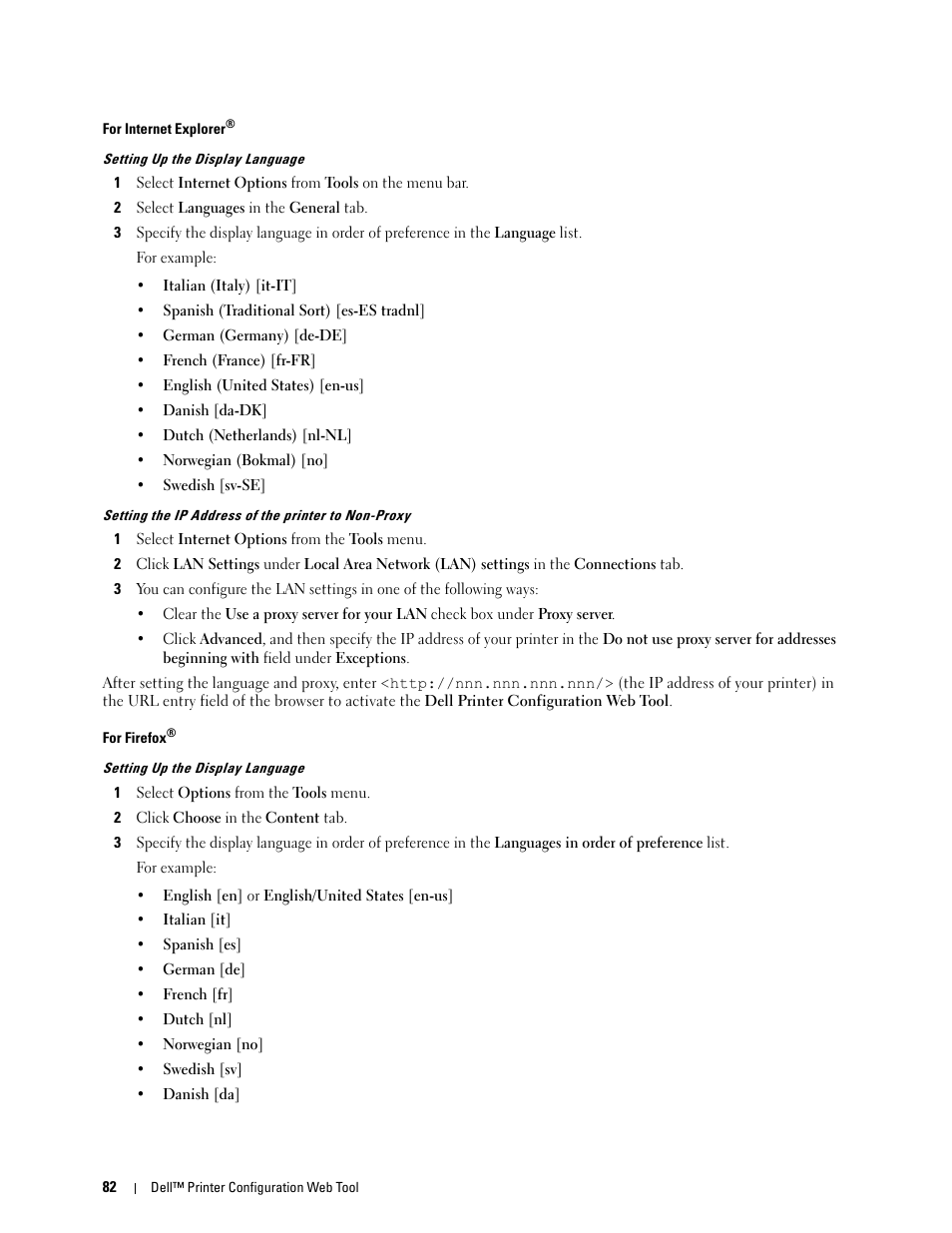 Dell C1760NW Color Laser Printer User Manual | Page 84 / 240