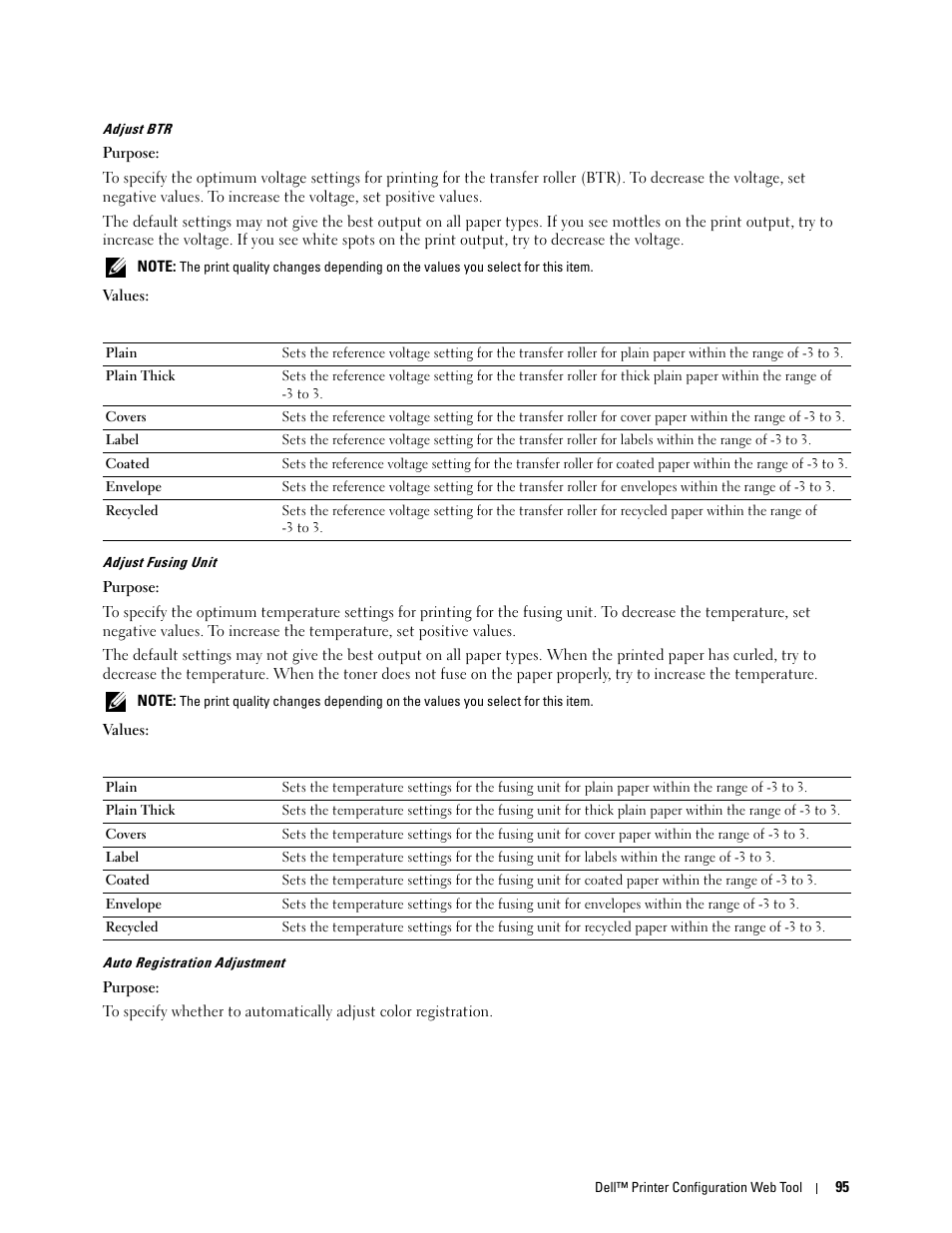 Dell C1760NW Color Laser Printer User Manual | Page 97 / 240