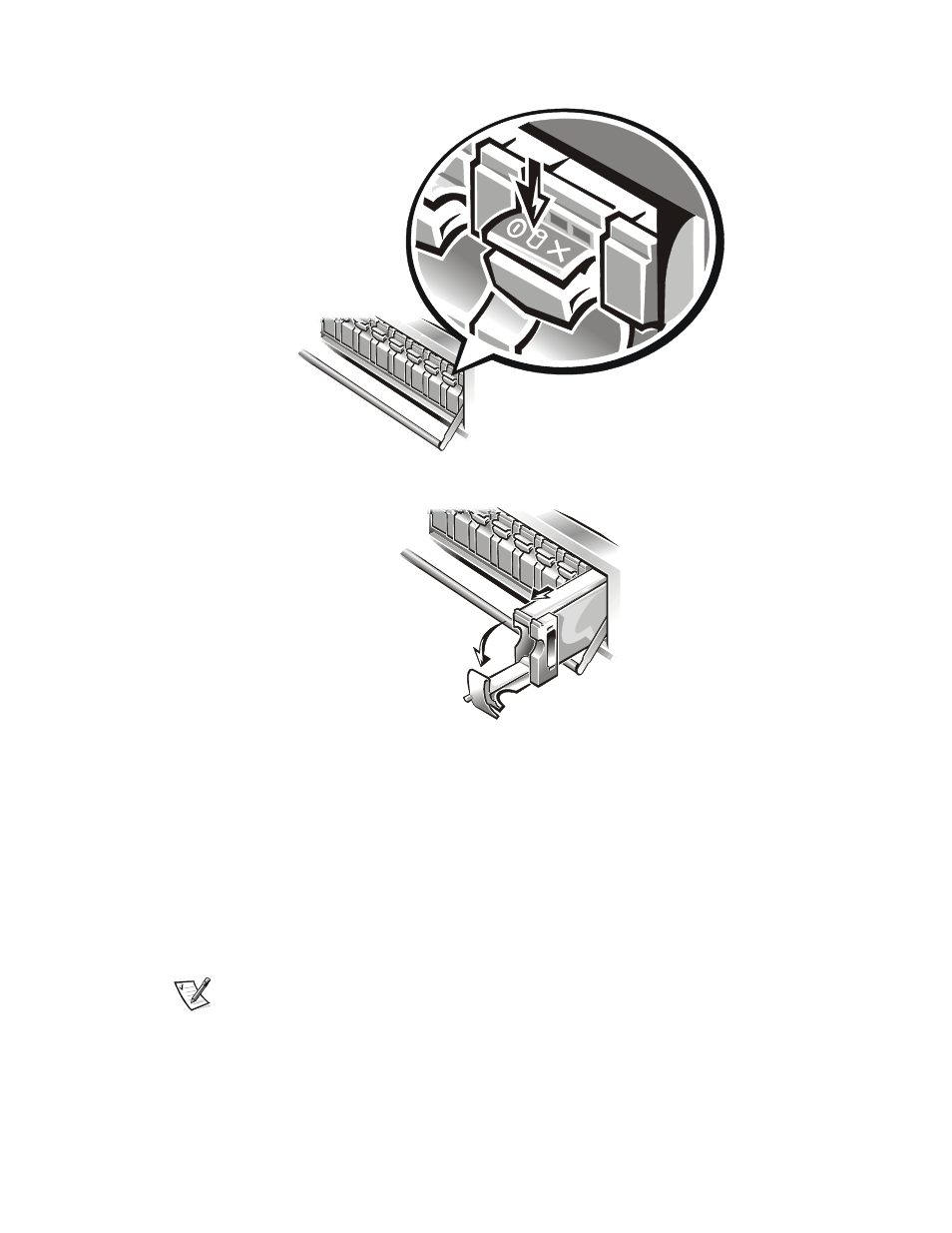 Remove the power supplies | Dell PowerVault 200S (SCSI) User Manual | Page 4 / 14