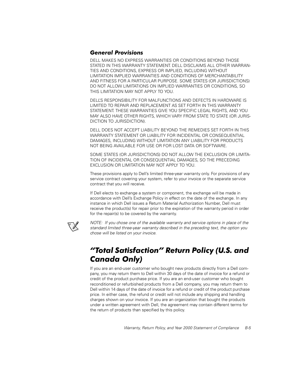 General provisions | Dell PowerVault 50F (Fibre Channel Switch) User Manual | Page 45 / 53