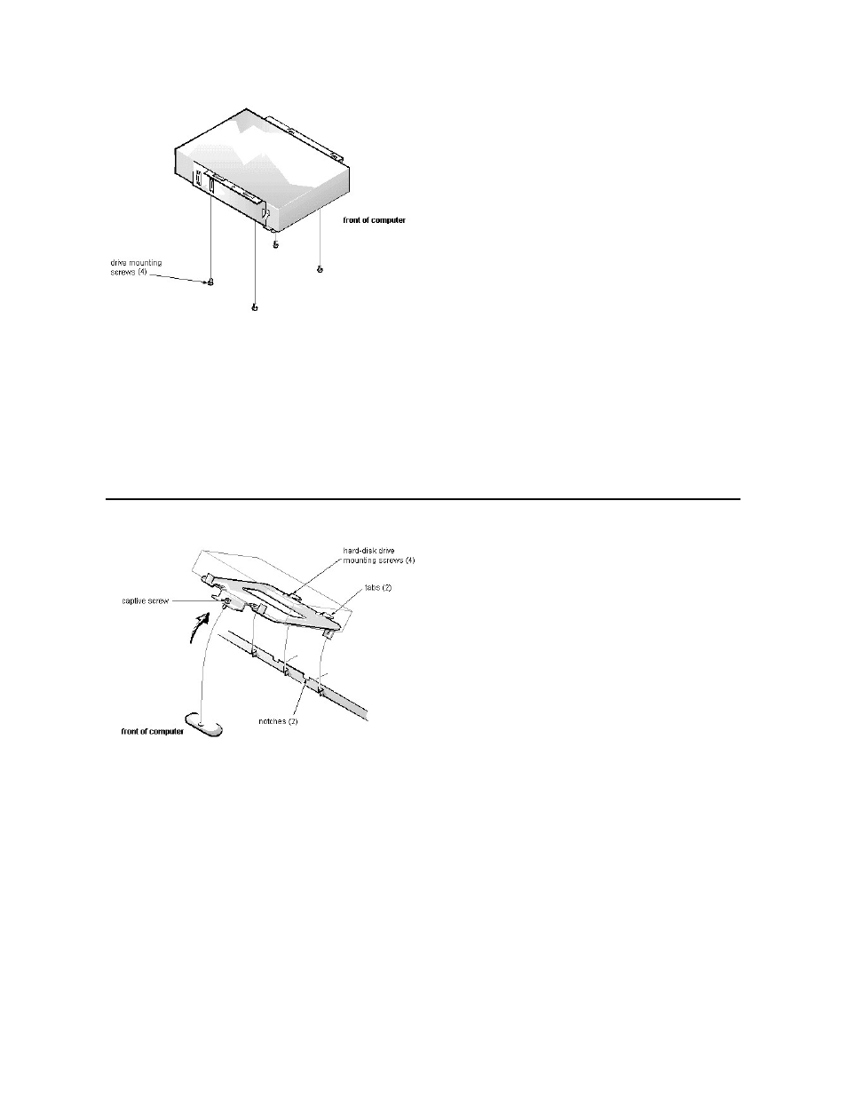 Hard-disk drive assembly removal | Dell OptiPlex E1 User Manual | Page 42 / 75