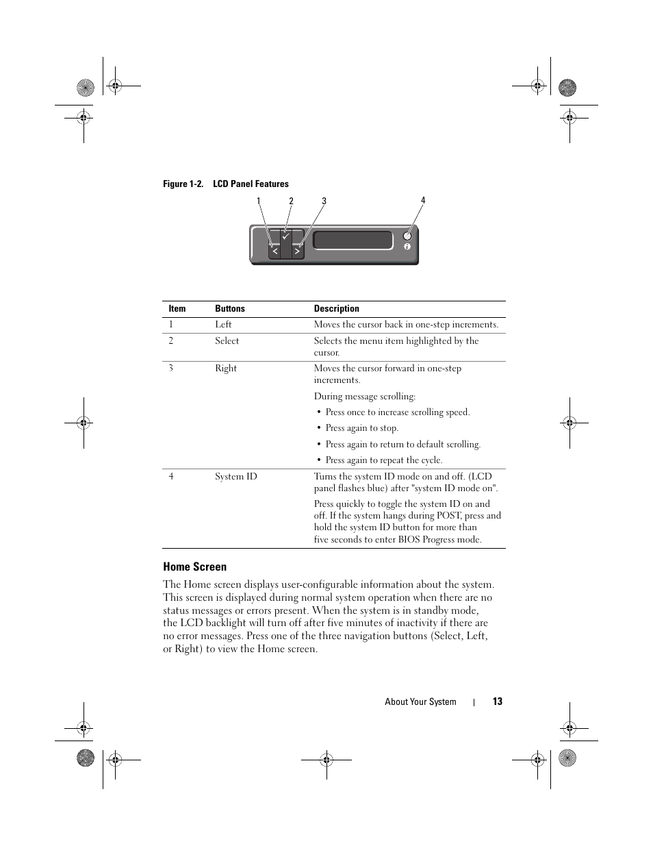 Home screen | Dell PowerEdge R410 User Manual | Page 13 / 190