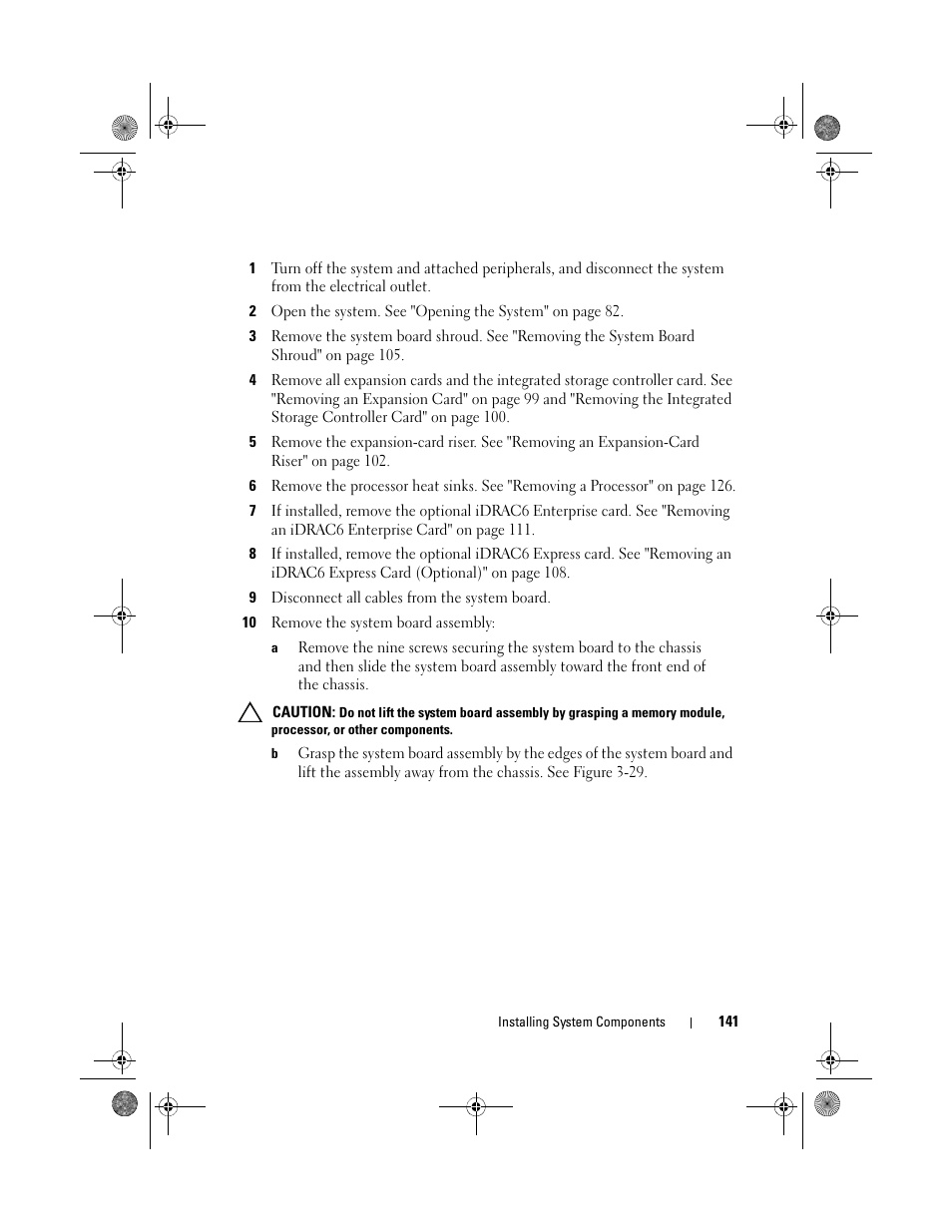Dell PowerEdge R410 User Manual | Page 141 / 190