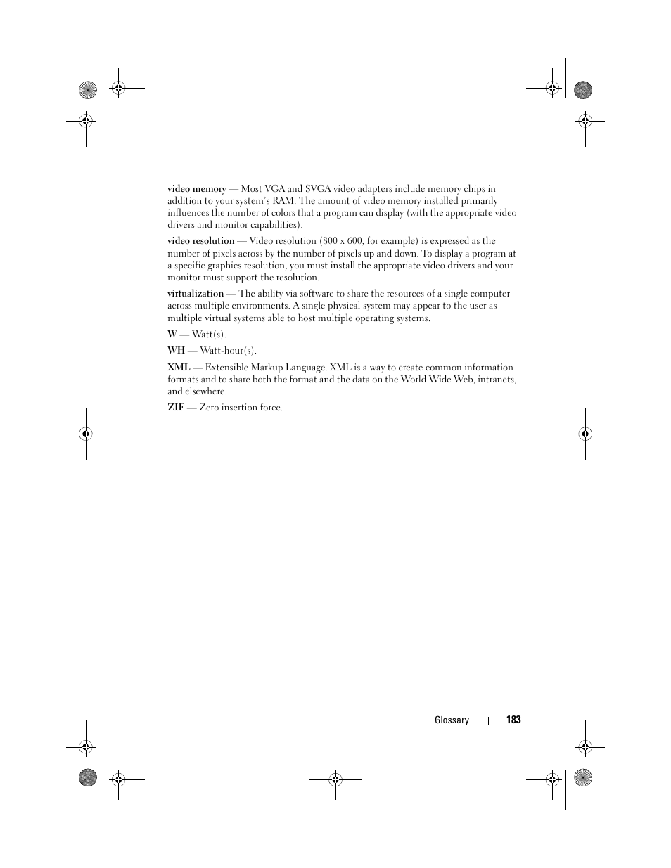 Dell PowerEdge R410 User Manual | Page 183 / 190