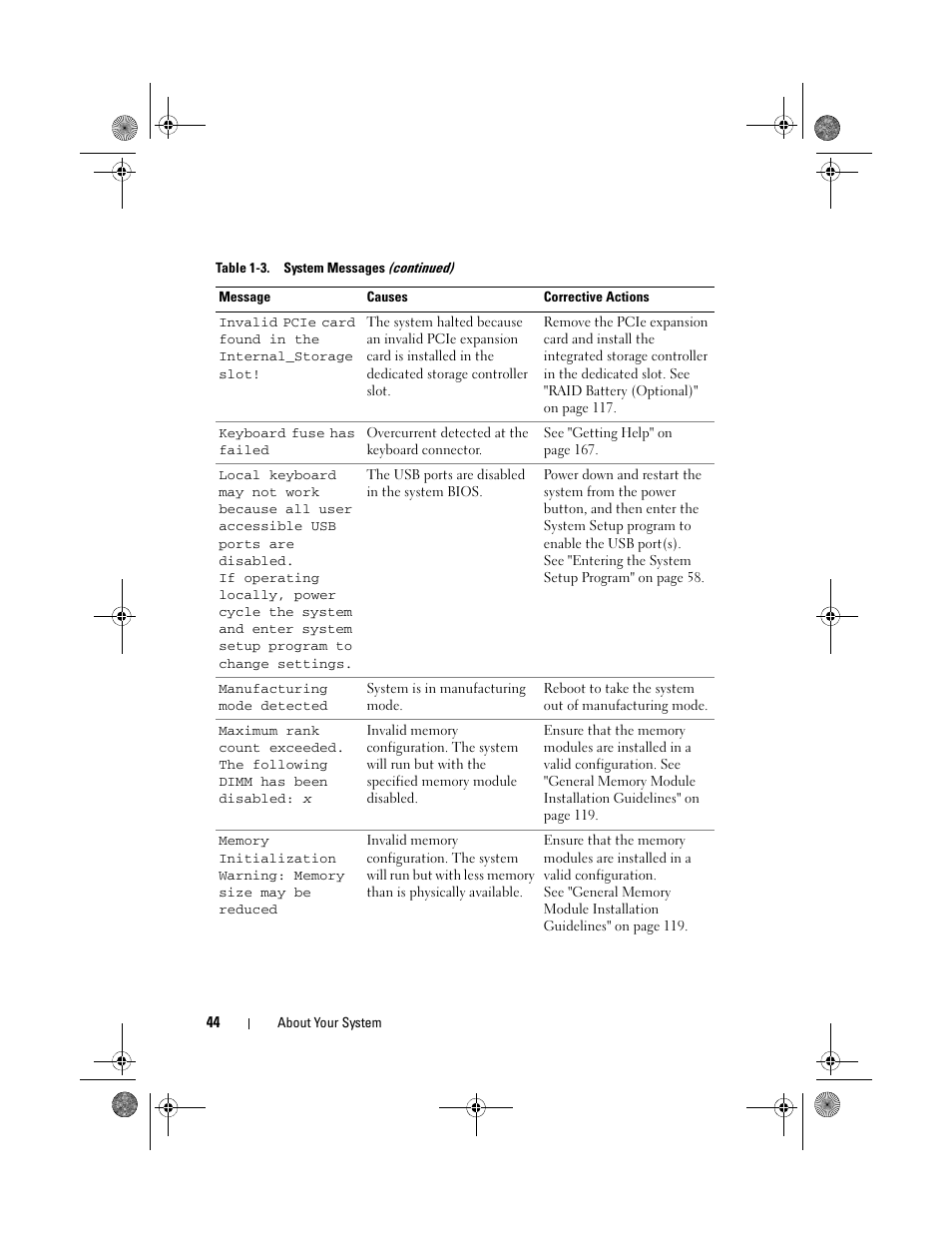 Dell PowerEdge R410 User Manual | Page 44 / 190