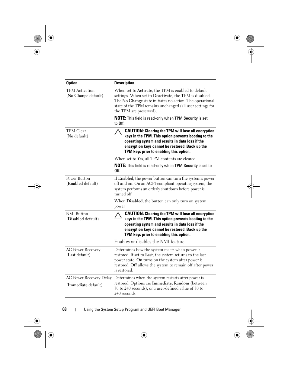 Dell PowerEdge R410 User Manual | Page 68 / 190