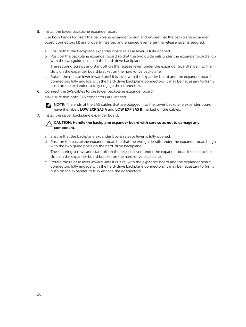 Dell PowerEdge VRTX User Manual | Page 20 / 28