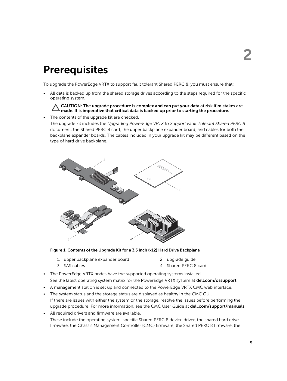 Prerequisites | Dell PowerEdge VRTX User Manual | Page 5 / 28