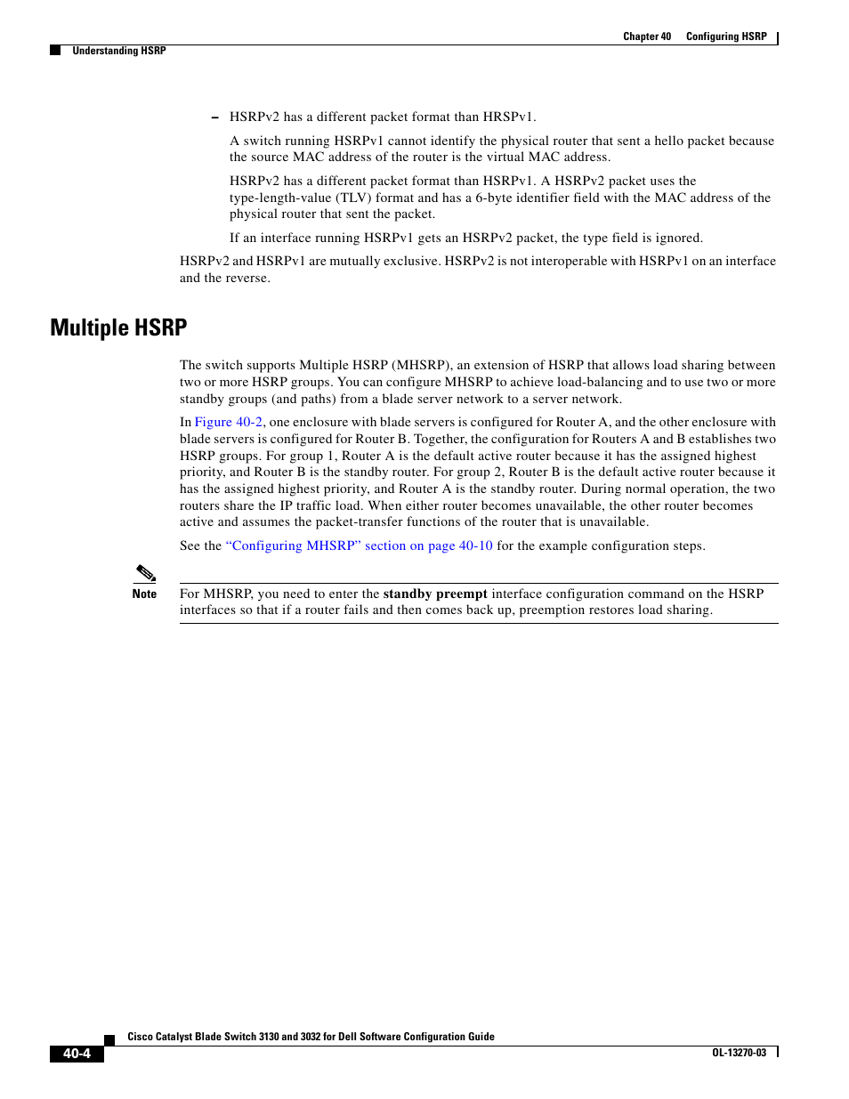 Multiple hsrp | Dell POWEREDGE M1000E User Manual | Page 1034 / 1316