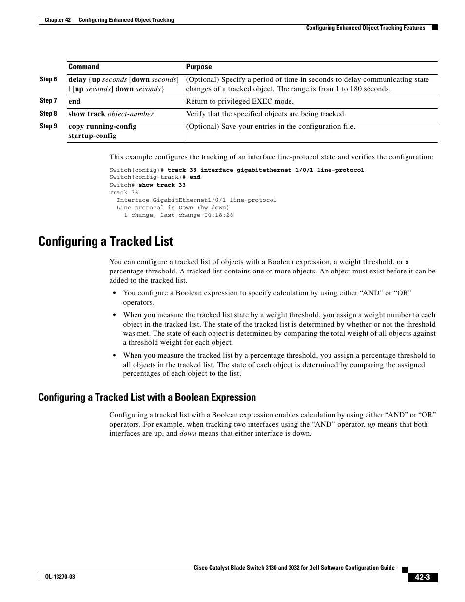 Configuring a tracked list | Dell POWEREDGE M1000E User Manual | Page 1061 / 1316