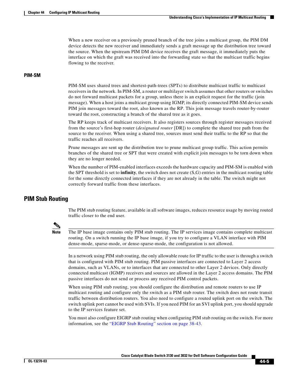 Pim stub routing | Dell POWEREDGE M1000E User Manual | Page 1083 / 1316